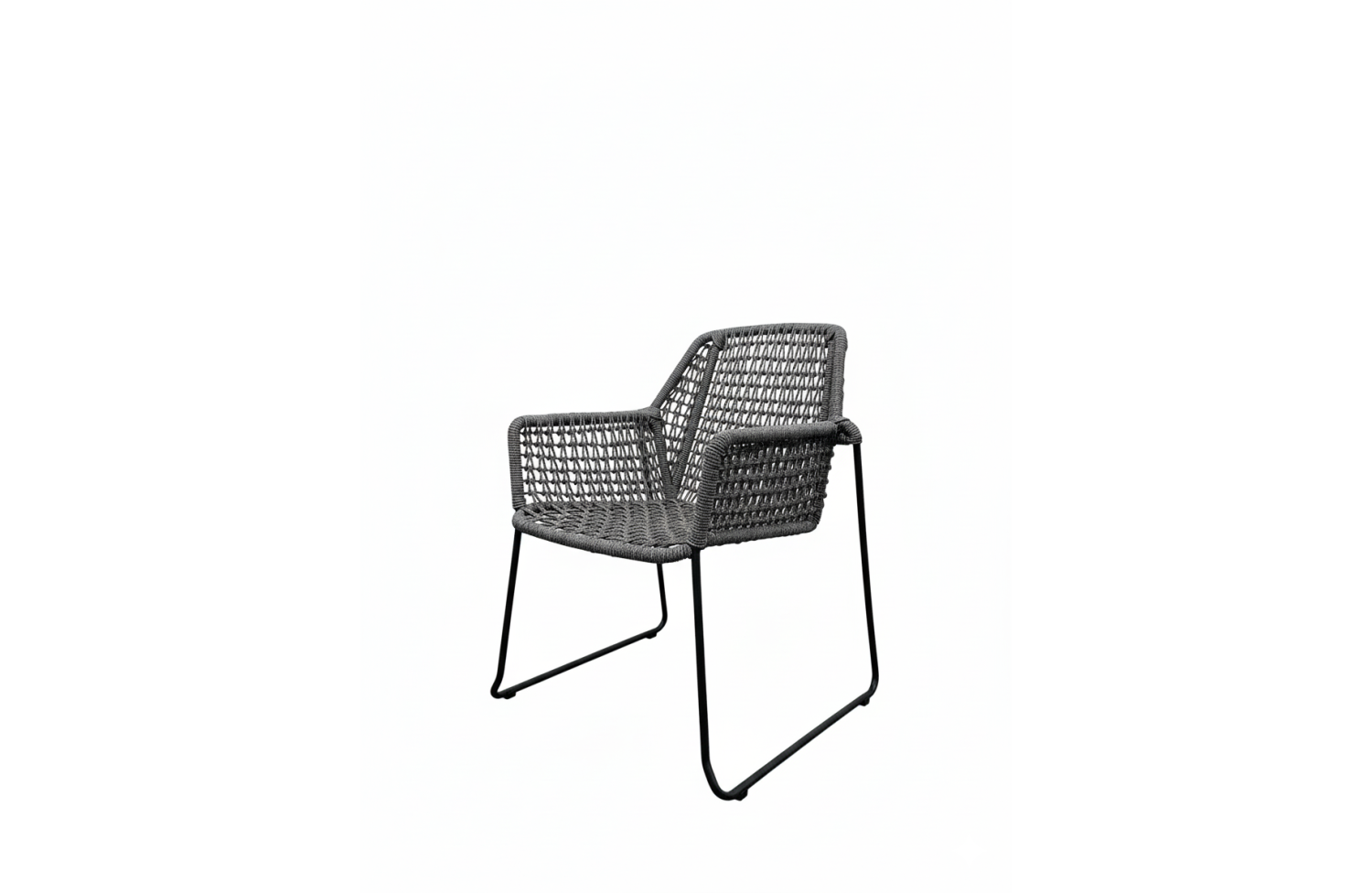Dining armchair (with cushions) SKANDI SK 30G / ANTHRACITE
