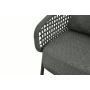 Lounge dining armchair (with cushions) SKANDI SK 29G / ANTHRACITE