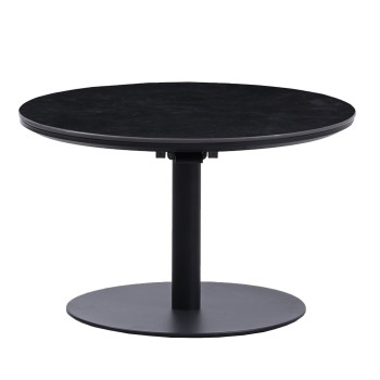 Adjustable coffee table d.70*45-68 cm SKANDI SK 58G / ANTHRACITE