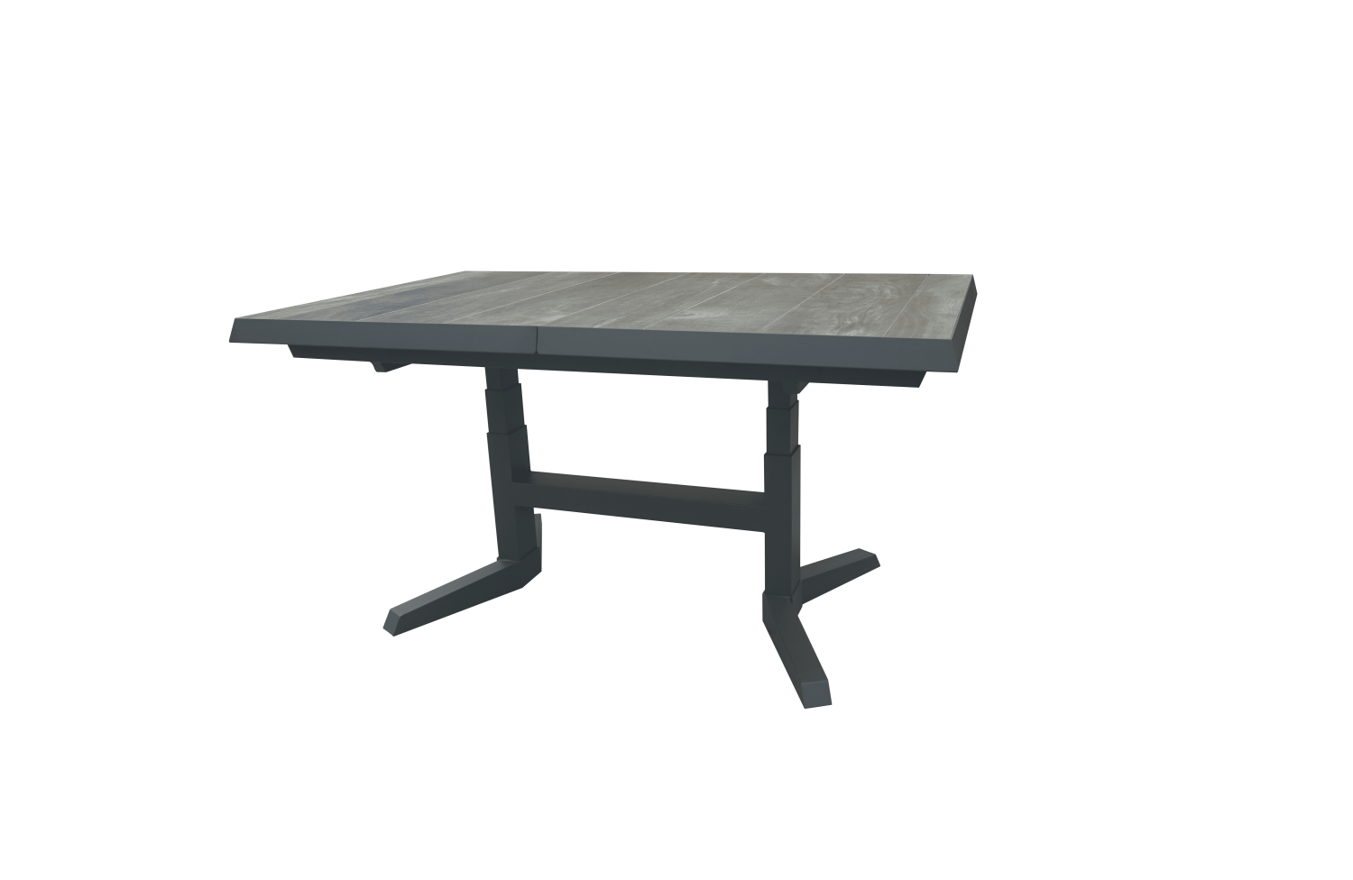 Лаунж-cтіл розкладний 140-180 SKANDI SK 01G / ANTHRACITE