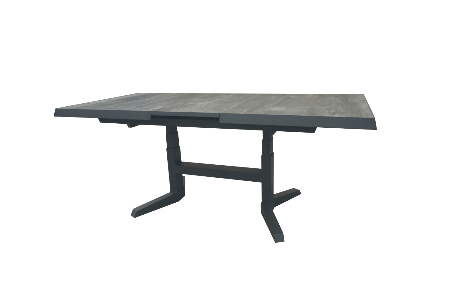 Лаунж-cтіл розкладний 140-180 SKANDI SK 01G / ANTHRACITE