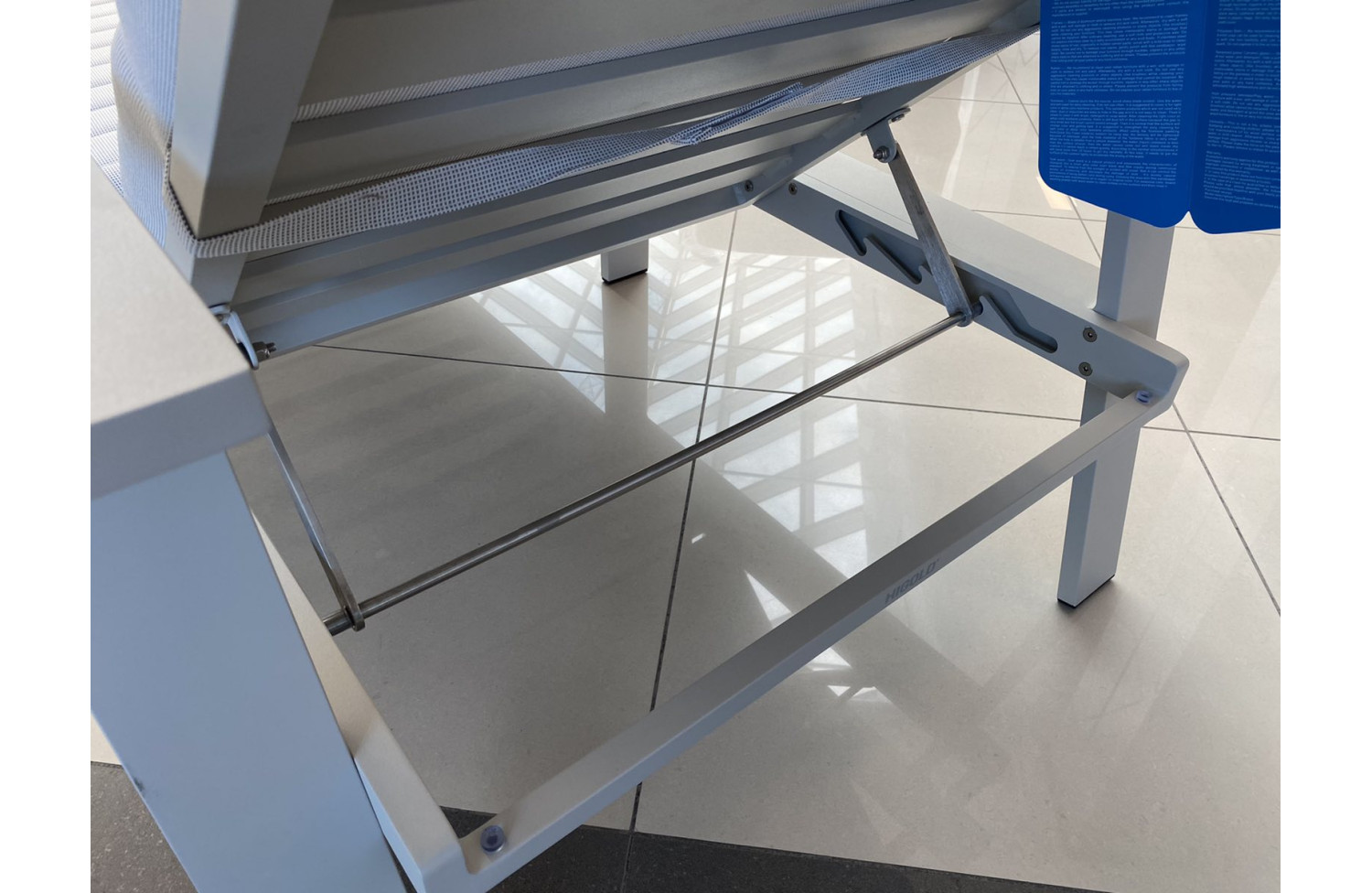 Sunlounger (with cushions) HIGOLD NOFI 680151 / TAUPE