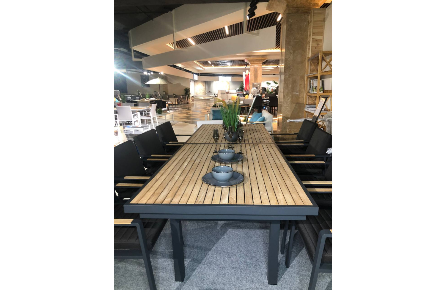 Dining Table folding 280-340 HIGOLD NOFI 2.0 680189 / BLACK