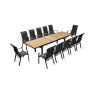 Dining Table folding 280-340 HIGOLD NOFI 2.0 680189 / BLACK