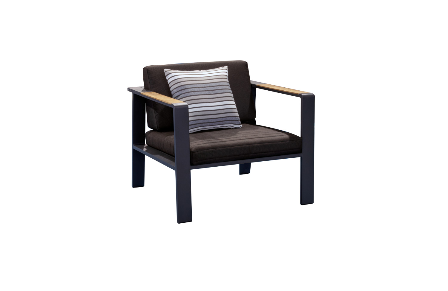 Lounge set (with cushions) HIGOLD NOFI BLACK 680130