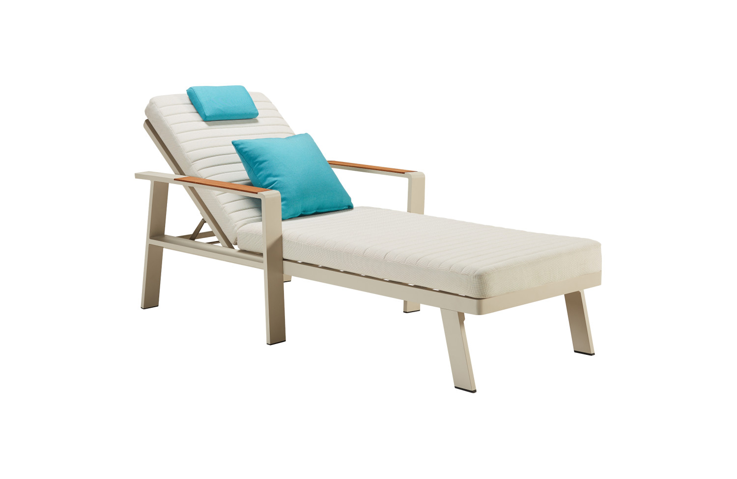 Sunlounger set (with cushions) HIGOLD NOFI 6801170 / TAUPE