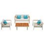 Lounge set (with cushions) HIGOLD NOFI 680120 / TAUPE