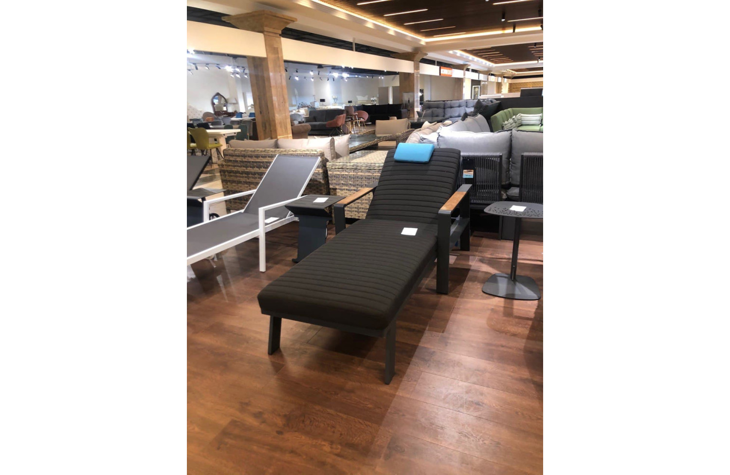 Sunlounger set (with cushions) HIGOLD NOFI BLACK 6801170