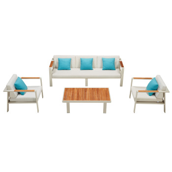 Lounge set (with cushions) HIGOLD NOFI 680130 / TAUPE