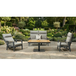 Lounge set (with cushions) HIGOLD EMOTI 2.0 69772104 (1 pc) / 69772003 (2 pcs) / 684187 (1 pc) / ANTHRACITE