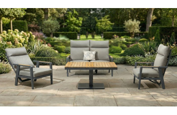 Lounge set (with cushions) HIGOLD EMOTI 2.0 69772104 (1 pc) / 69772003 (2 pcs) / 684187 (1 pc) / ANTHRACITE