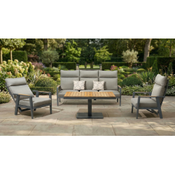 Lounge set (with cushions) HIGOLD EMOTI 2.0 69772204 (1 pc) / 69772003 (2 pcs) / 684187 (1 pc) / ANTHRACITE