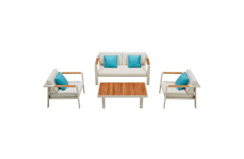 Комплект для відпочинку (з подушками) HIGOLD NOFI 680120 / TAUPE