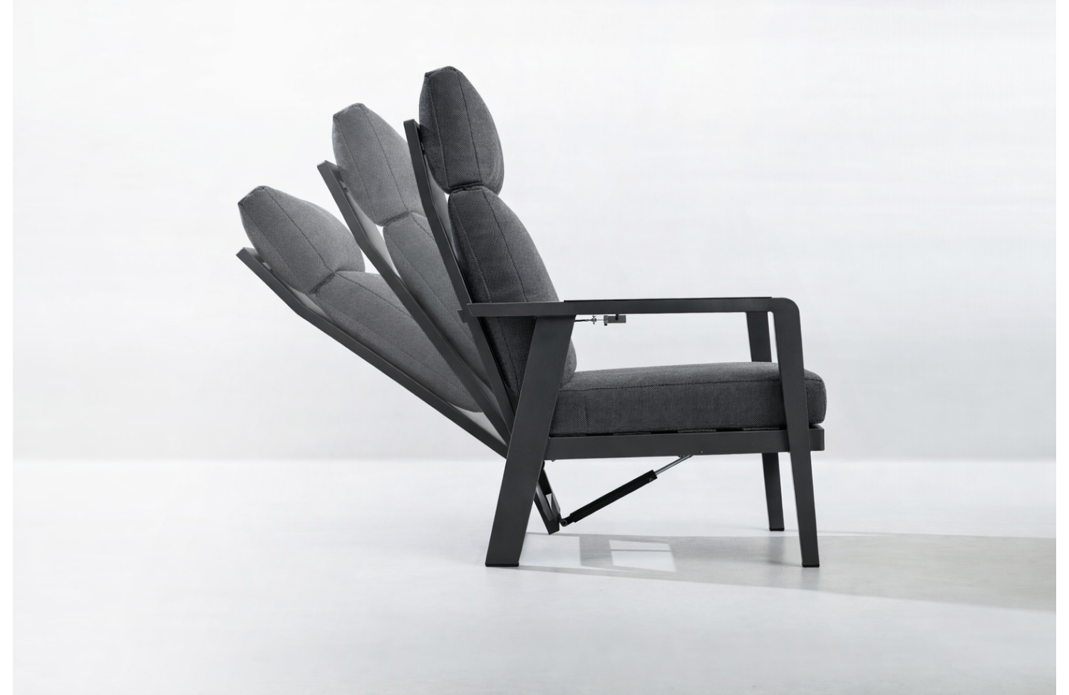 Комплект для відпочинку (з подушками) HIGOLD EMOTI 2.0 69772104 (1 шт) / 69772003 (2 шт) / 684187 (1 шт) / ANTHRACITE