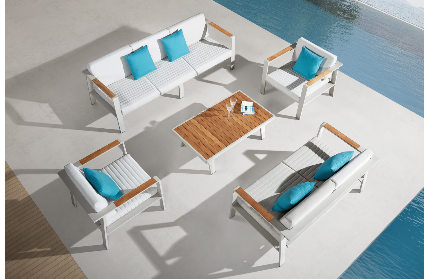 Крісло (з подушками) HIGOLD NOFI 680119 / TAUPE