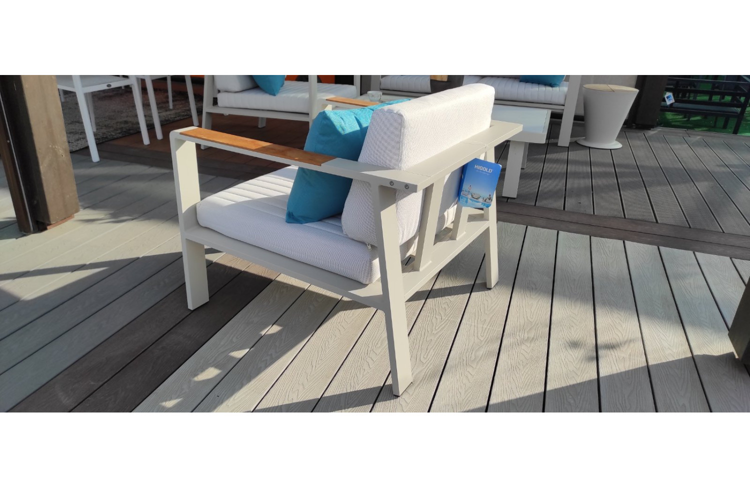 Крісло (з подушками) HIGOLD NOFI 680119 / TAUPE