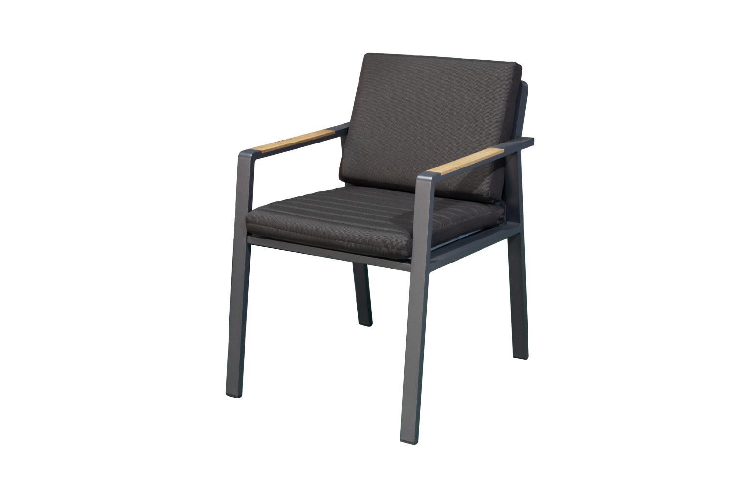 Dining Set 220 (with cushions) HIGOLD NOFI BLACK 680140 / ANTHRACITE