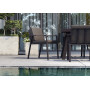 Dining Set 220 (with cushions) HIGOLD NOFI BLACK 680140 / ANTHRACITE
