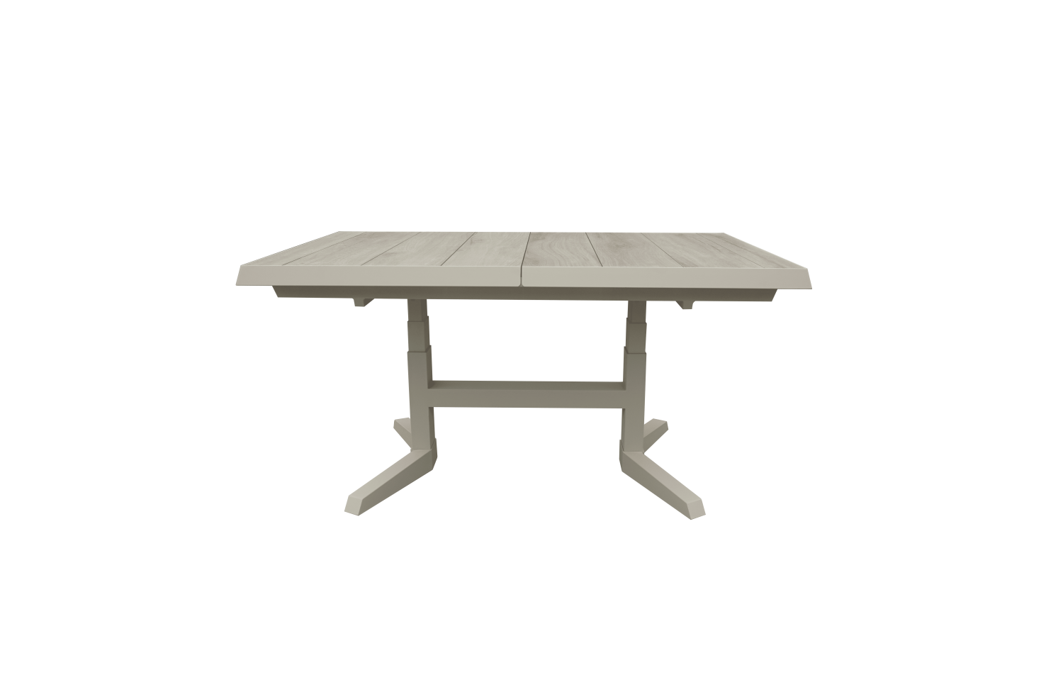 Lounge dining table (extension) 140-180 SKANDI SK 01T / TAUPE