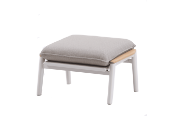 Footrest (with cushion) SKANDI ROPE SK 04TR / TAUPE + ROPE