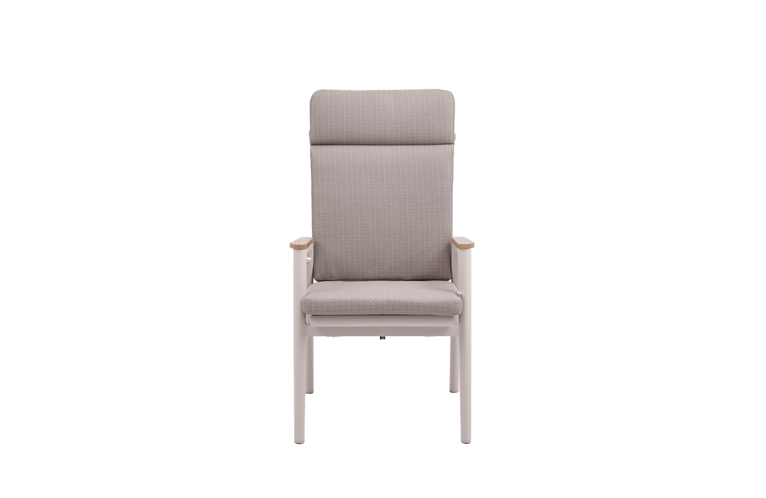 Dining armchair with folding back (with cushions) SKANDI ROPE SK 15TR / TAUPE + ROPE