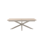 Extension dining table 200-260 SKANDI SK 27T / TAUPE