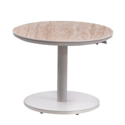 Adjustable coffee table d.59*45-65 cm SKANDI SK 57T / TAUPE