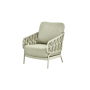 Lounge armchair (with cushions) SKANDI SK 61T / TAUPE