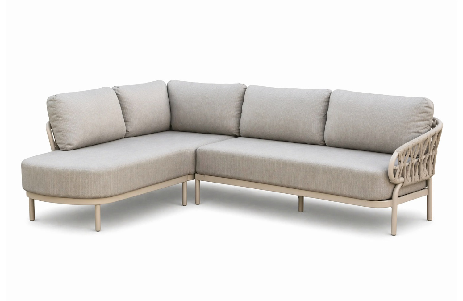 Corner set RIGHT (with cushions) SKANDI SK 64T-R / TAUPE