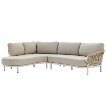 Zestaw narożny PRAWY (z poduszkami) SKANDI SK 64T-R / TAUPE