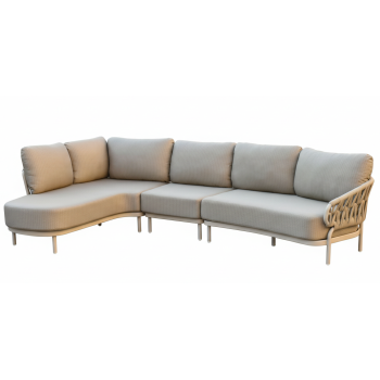 Zestaw narożny PRAWY (z poduszkami) SKANDI SK 64T-R / TAUPE