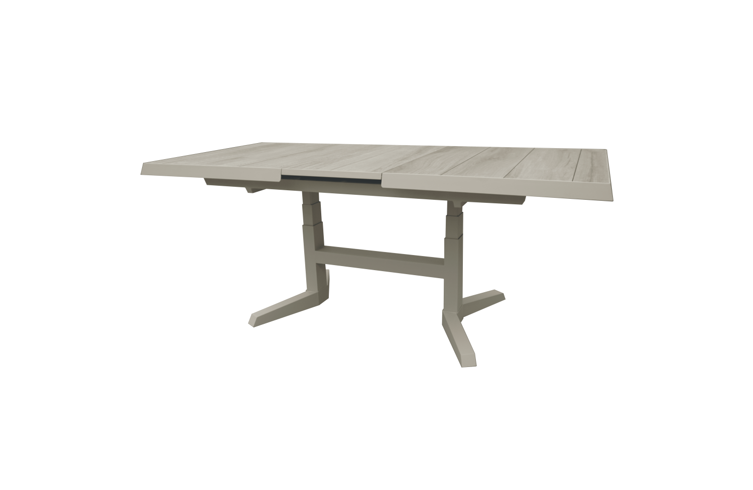 Лаунж-стіл (розкладний) 140-180 SKANDI SK 01T / TAUPE