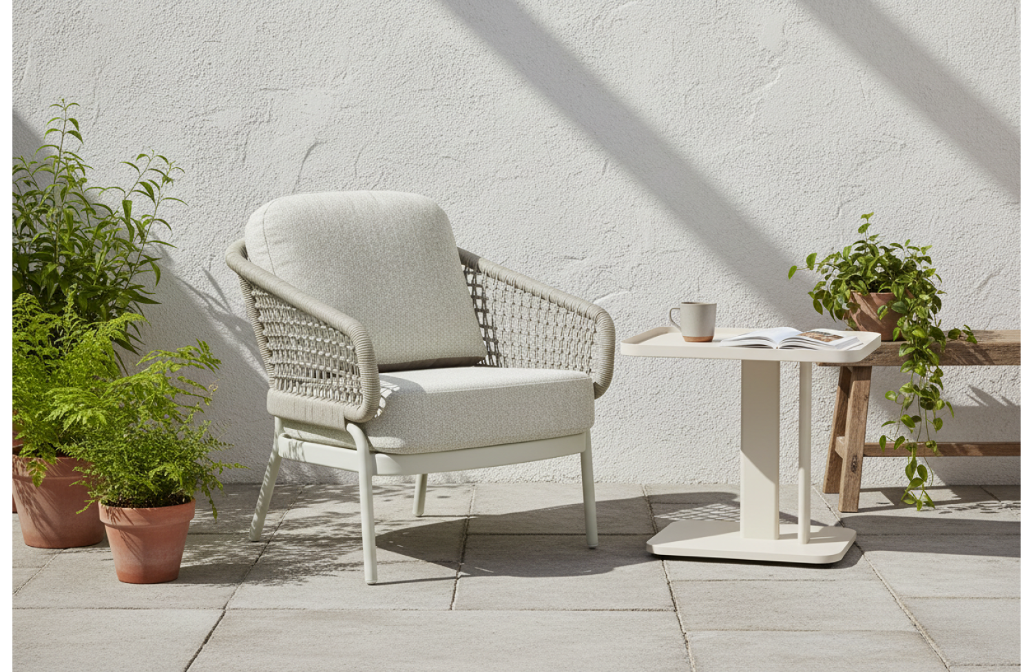 Кутовий столик SKANDI SK 43T / TAUPE