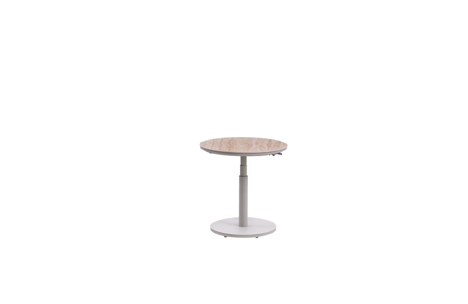 Кавовий cтолик д.59 з підйомною стільницею 45-65cm SKANDI SK 57T / TAUPE