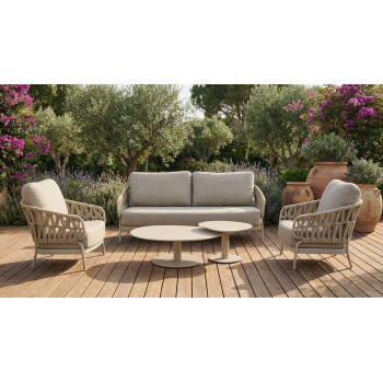 Диван 3-місний (з подушками) SKANDI SK 62T / TAUPE