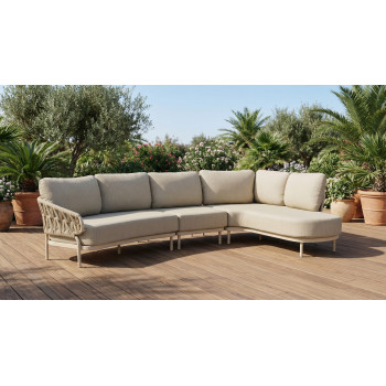 Кутовий комплект ЛІВИЙ (з подушками) SKANDI SK 63T-L / TAUPE