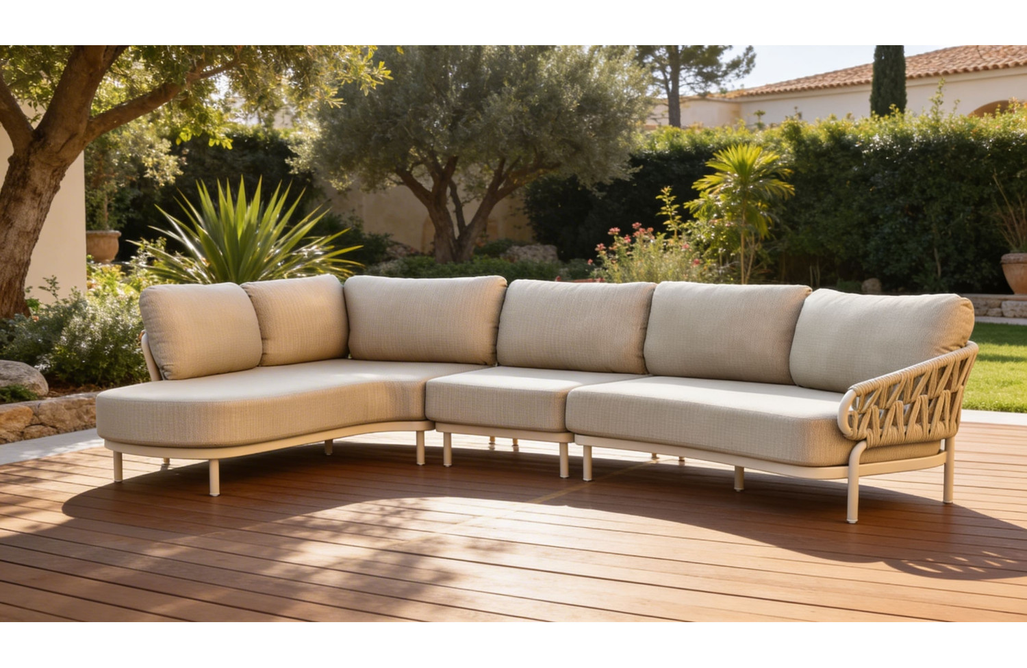 Кутовий комплект ПРАВИЙ (з подушками) SKANDI SK 64T-R / TAUPE