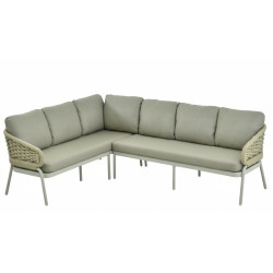 Dining corner set LEFT (with cushions) SKANDI SK 39T (L) / TAUPE