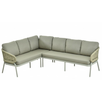 Dining corner set LEFT (with cushions) SKANDI SK 39T (L) / TAUPE