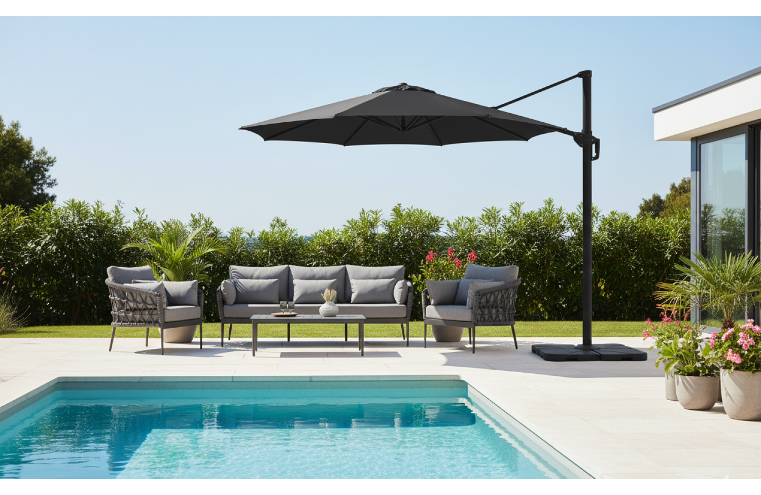 База до парасолі (наповнюється водою або піском до 120 кг) PLATINUM 6296