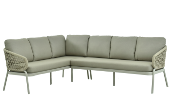 Обідній кутовий комплект ЛІВИЙ (з подушками) SKANDI SK 38T (L) / TAUPE