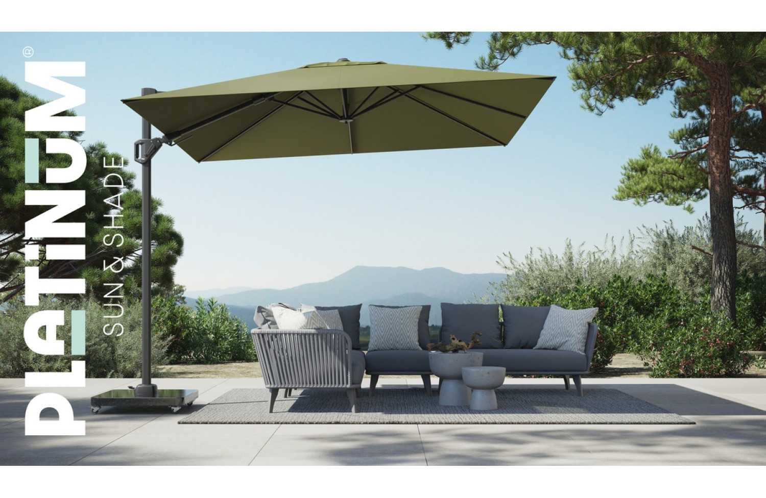 База до парасолі на коліщатках. 95 кг PLATINUM KOLIBRY 6080 - KOL / LIGHT GREY