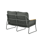 Sofa 2-oslobowa (z poduszkami) SKANDI SK 71G / ANTHRACITE