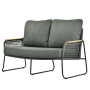 Loveseat (with cushions) SKANDI SK 71G / ANTHRACITE