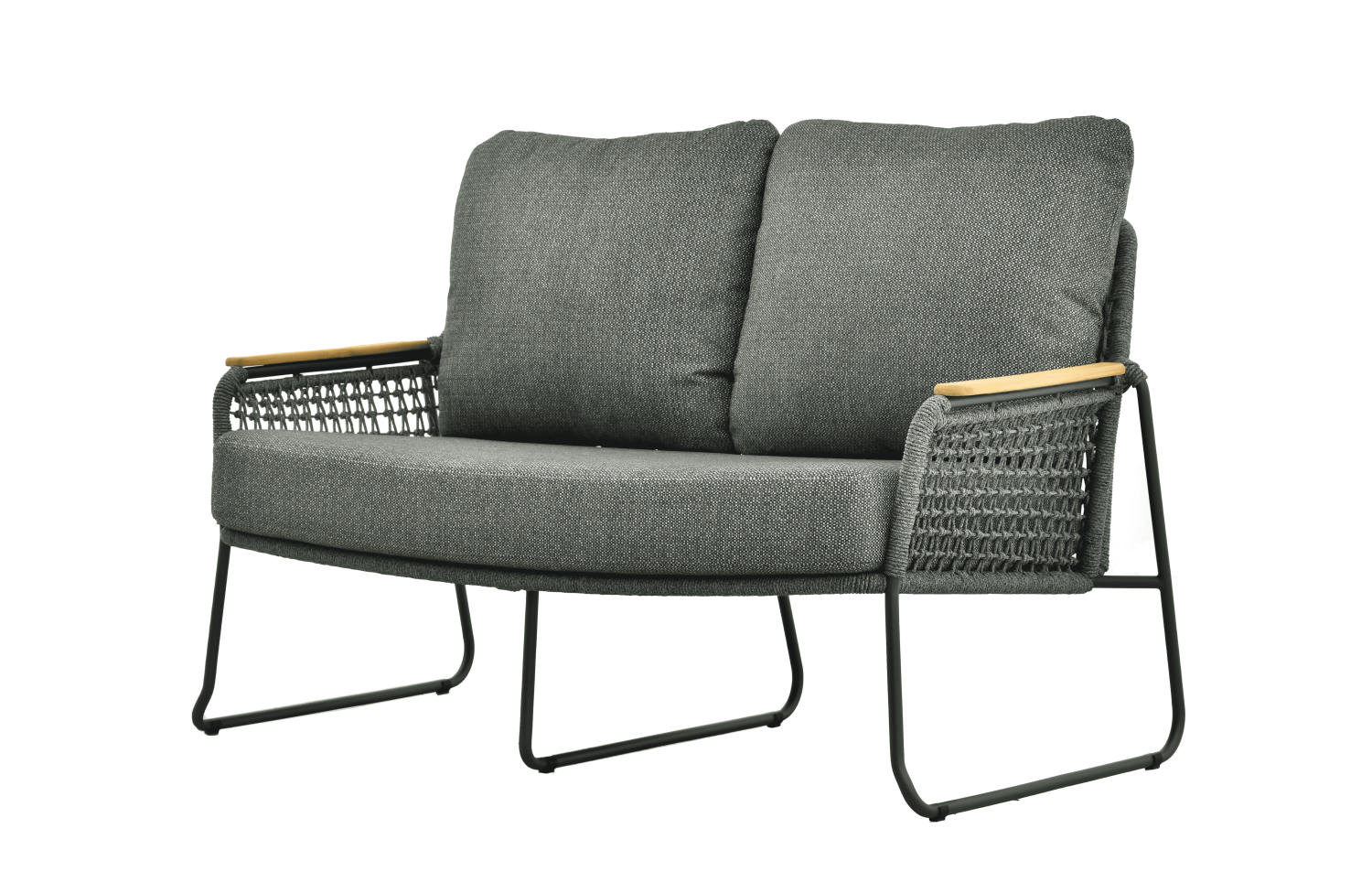 Loveseat (with cushions) SKANDI SK 71G / ANTHRACITE