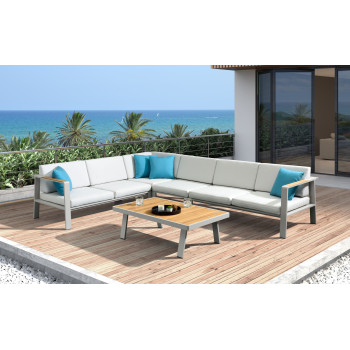 Кавовий столик 120 (тик) HIGOLD NOFI 680181 / TAUPE