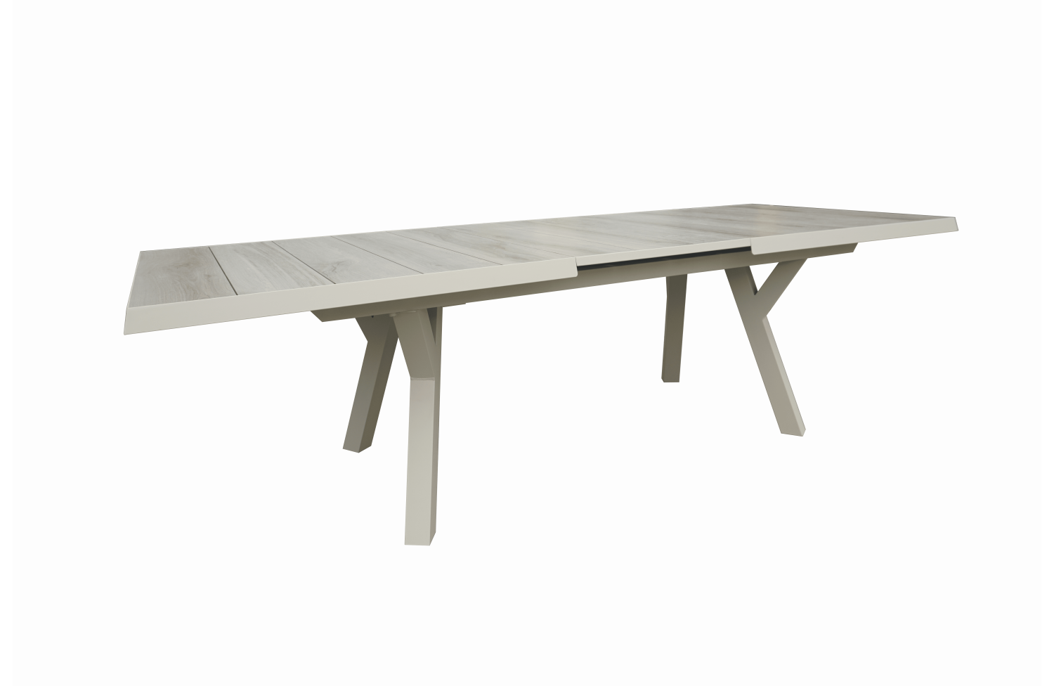 Extension dining table 205-265 SKANDI SK 05T / TAUPE