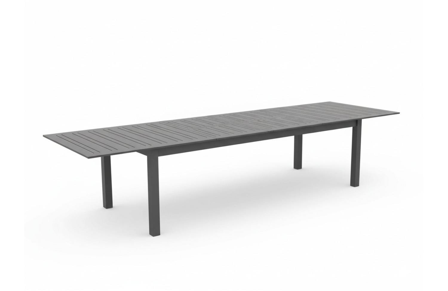 Stół do jadalni rozkładany 266-330-395 SKANDI SK 12G / ANTHRACITE