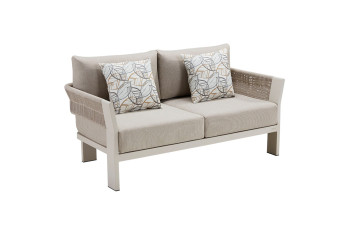 2-seater sofa (with cushions) HIGOLD BORROMEO 205433 / TAUPE
