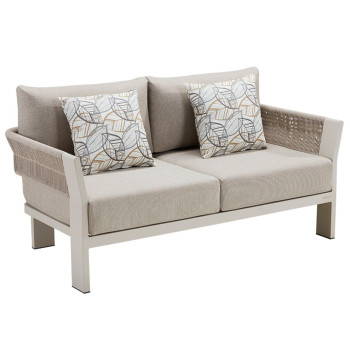 2-seater sofa (with cushions) HIGOLD BORROMEO 205433 / TAUPE